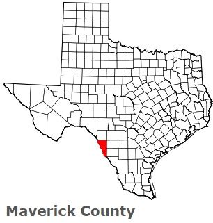 Maverick County, Texas .